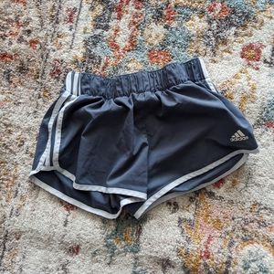 Adidas Grey running shorts